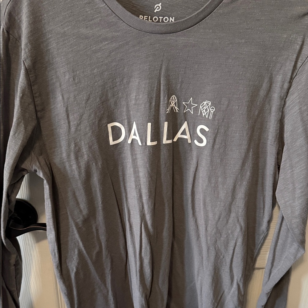Peloton Charcoal Dallas Graphic Tee